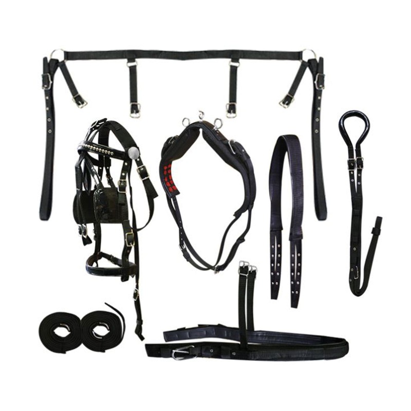Small Horse Cob size nylon driving harness