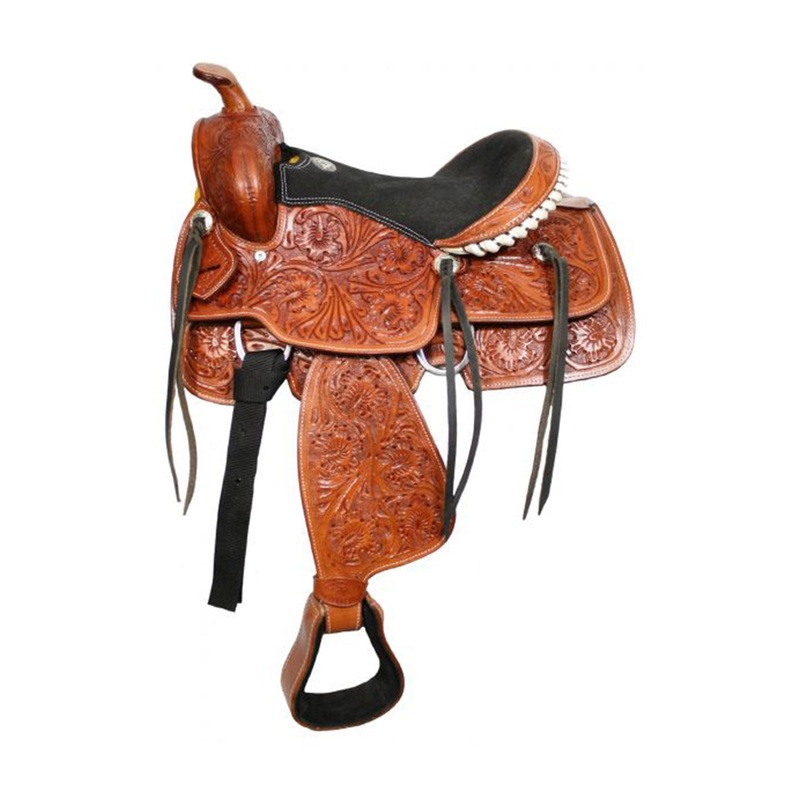 Double T Fully Tooled Youth Saddle – 13 Inch