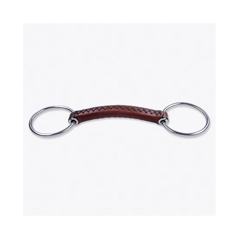 Leather Straight Loose Ring Snaffle