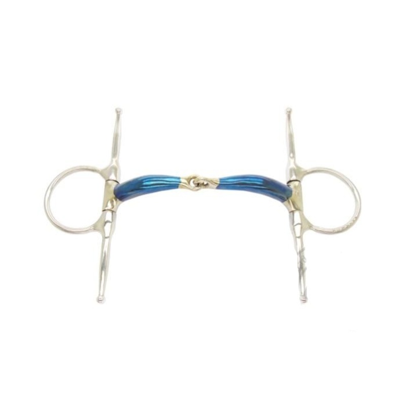 Bombers Bits Full Cheek Snaffle Ultra Comfy Lock Up