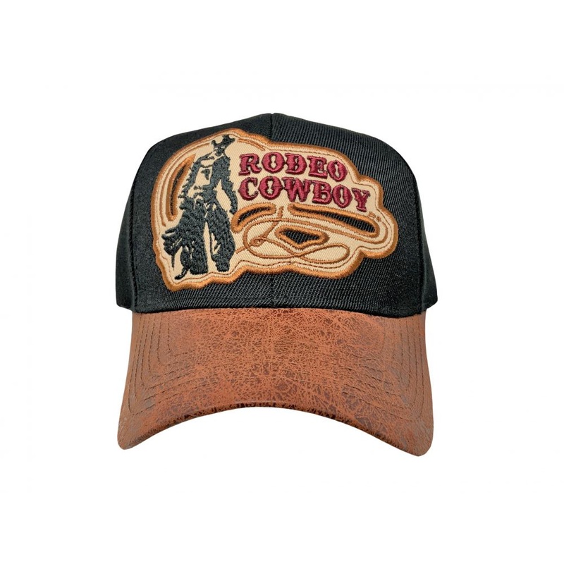 Cowboy Ballcap with rope decal