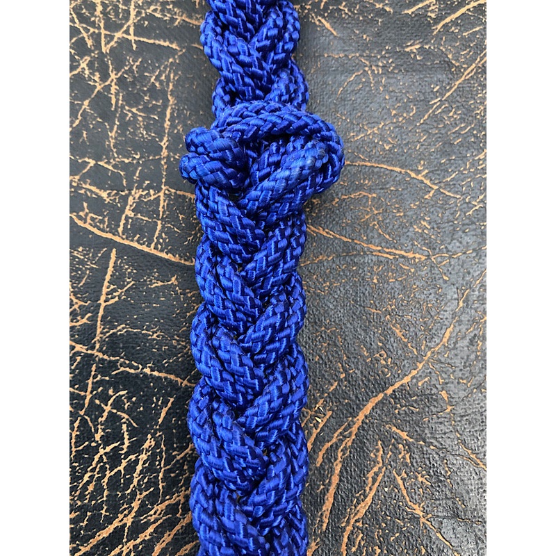 Martha Josey Extra Thick Super Knot Barrel Rein Royal Blue