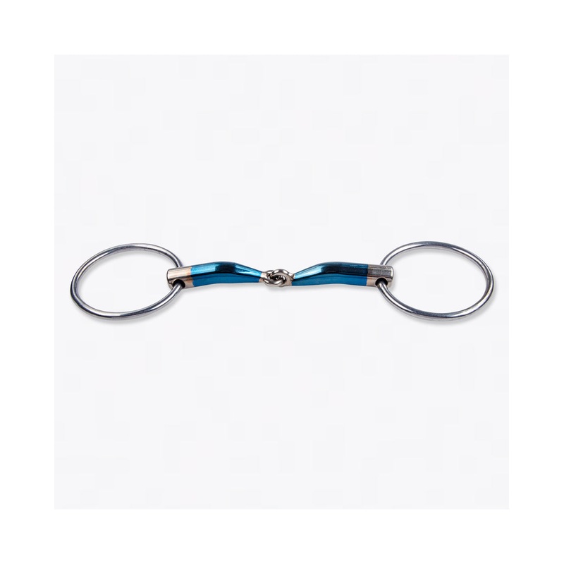 Sweet Iron Single Jointed Loose Ring Snaffle