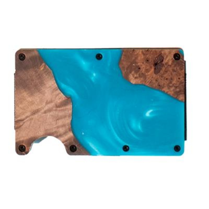 Utility Wallet ~ Wood Resin