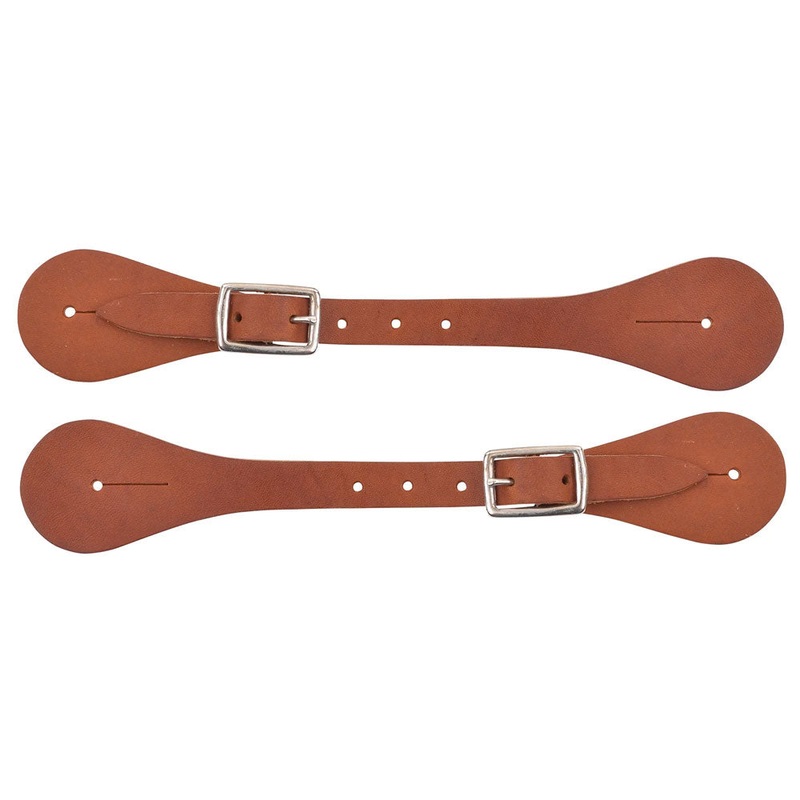 0727-0006 Circle Y Economy Ladies Spur Strap – Plain Harness Leather