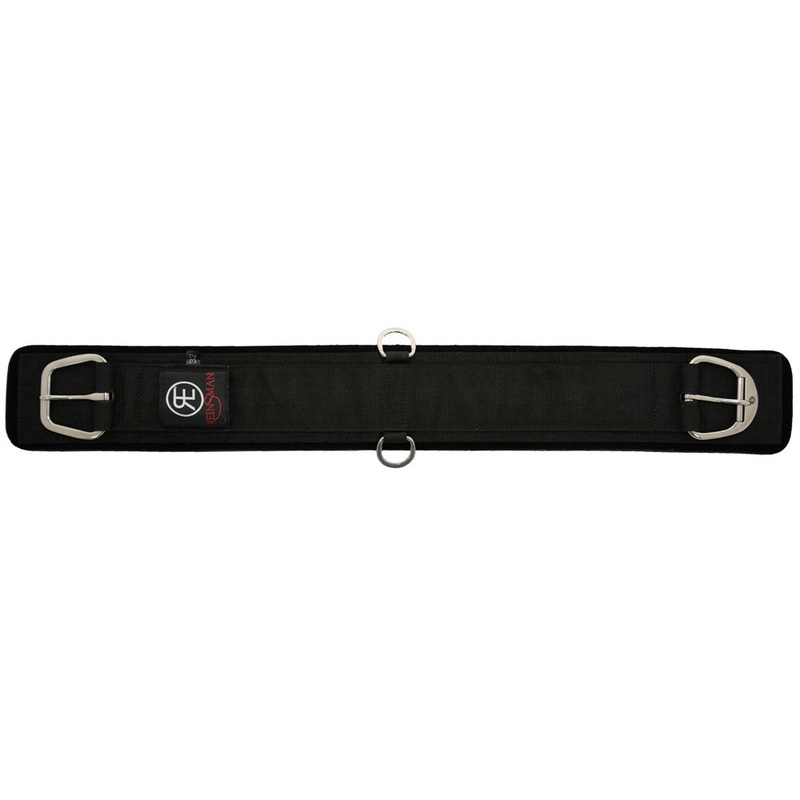 9601 Reinsman Neoprene Straight Cinch – Black