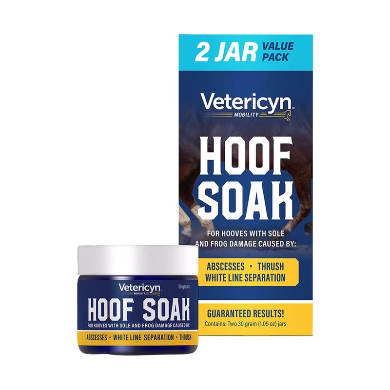 Vetericyn Mobility Hoof Soak 1.05 oz. – Pack of 2