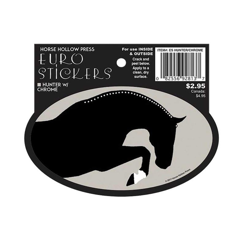 Vinyl Window Decal – Hunter W/ Chrome