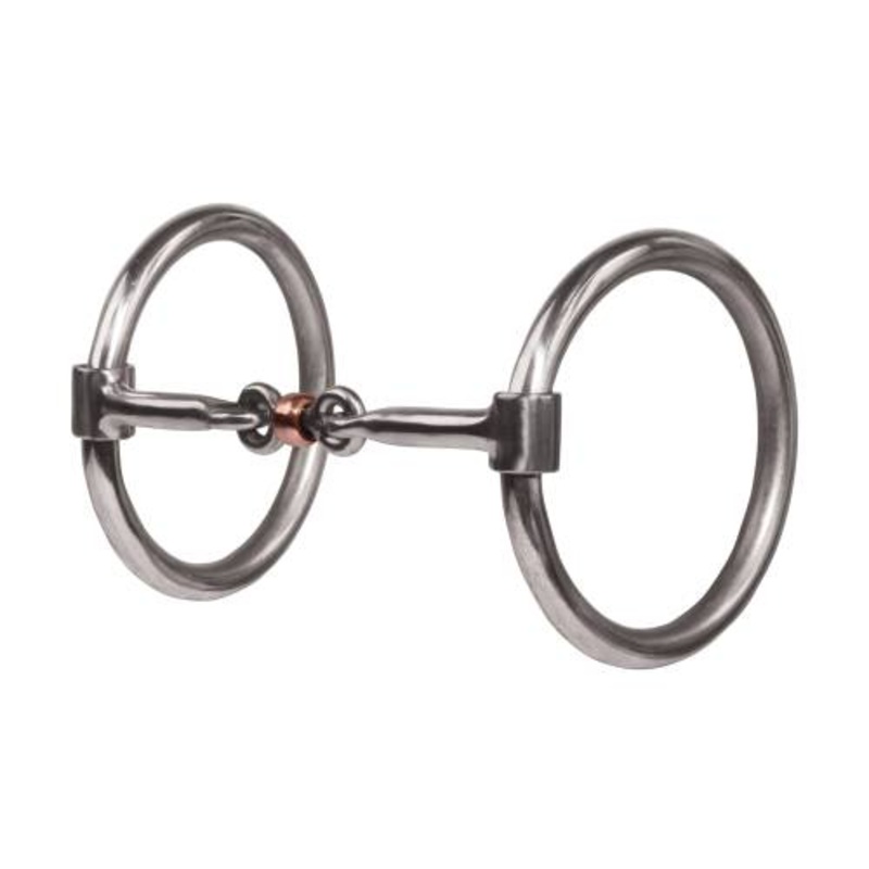 EQ O Ring Snaffle ~ Smooth Dogbone