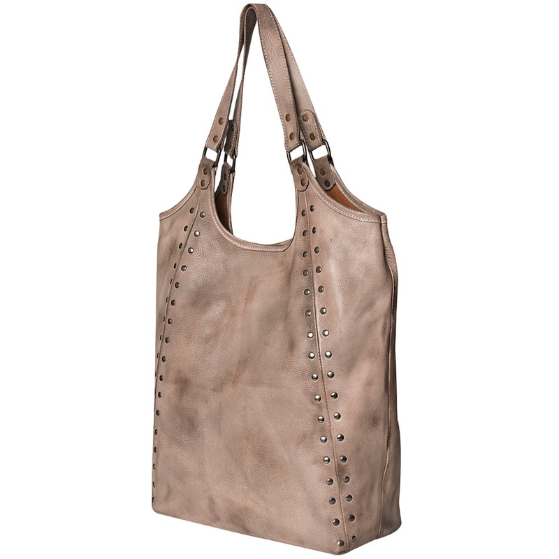 Never Mind Nmbg108E Tote Vintage Handmade Genuine Cowhide Leather Women Bag WesternHandbagPurse