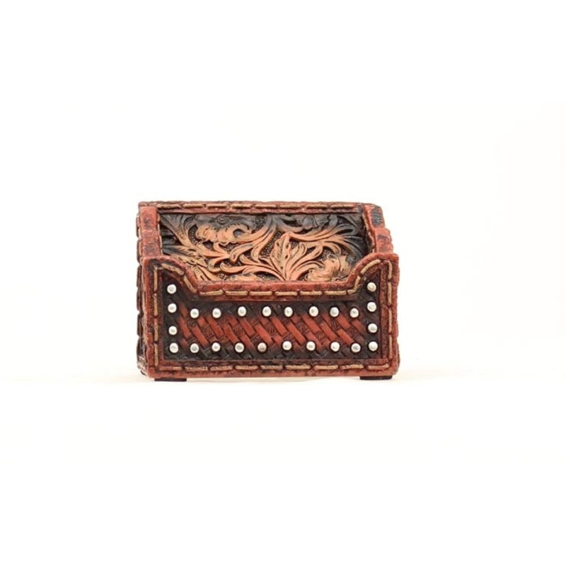 Western Moments Floral Basketweave Iphone Dock Station