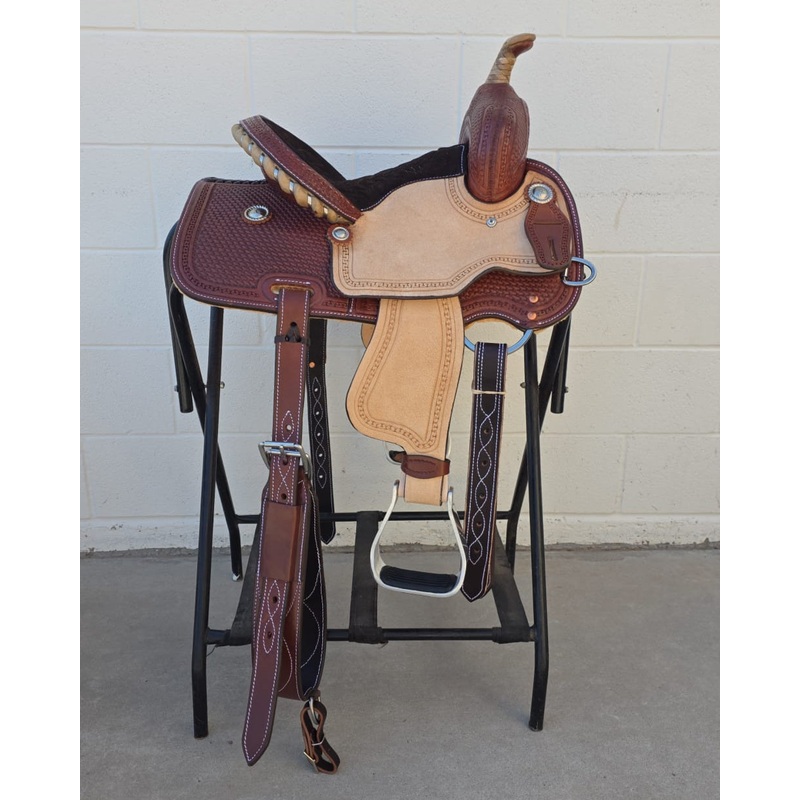 #1920 12.5″ Corriente Barrel Saddle