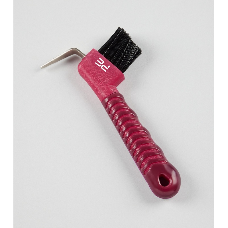 Comfort Grip Hoof Pick Wine & Fuchsia