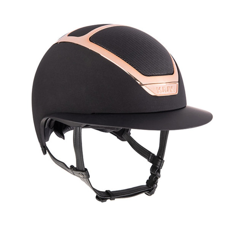 Riding Helmet Star Lady Chrome Black