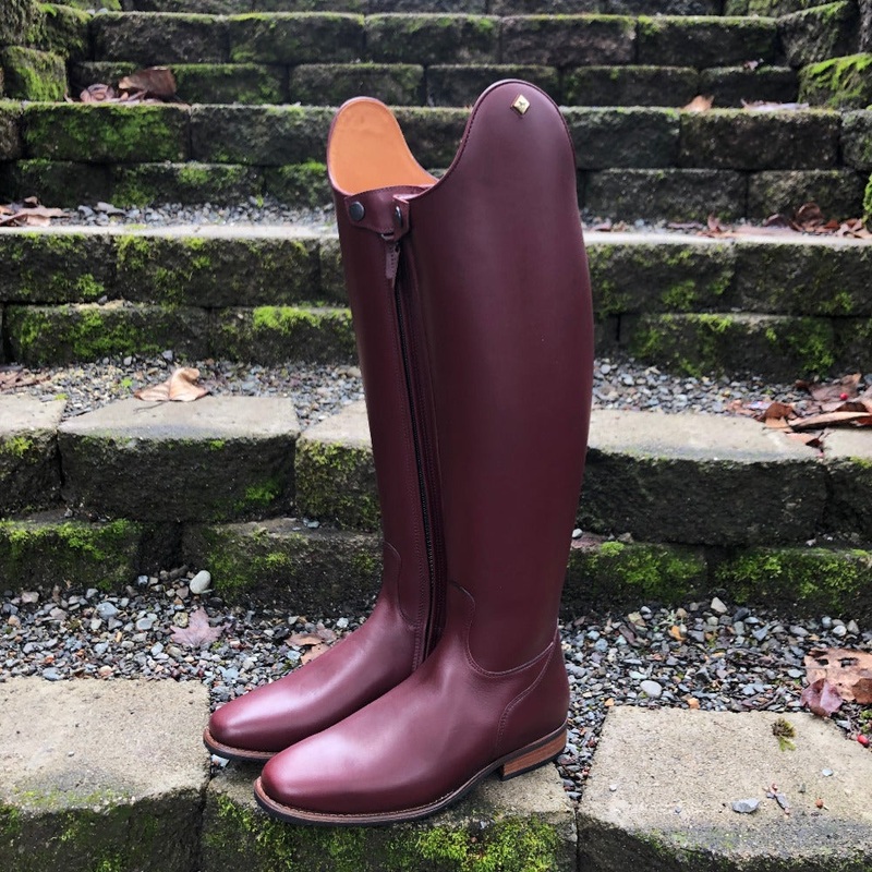 DeNiro Raffaello Dressage Boot – Burgundy WRAT Calfskin