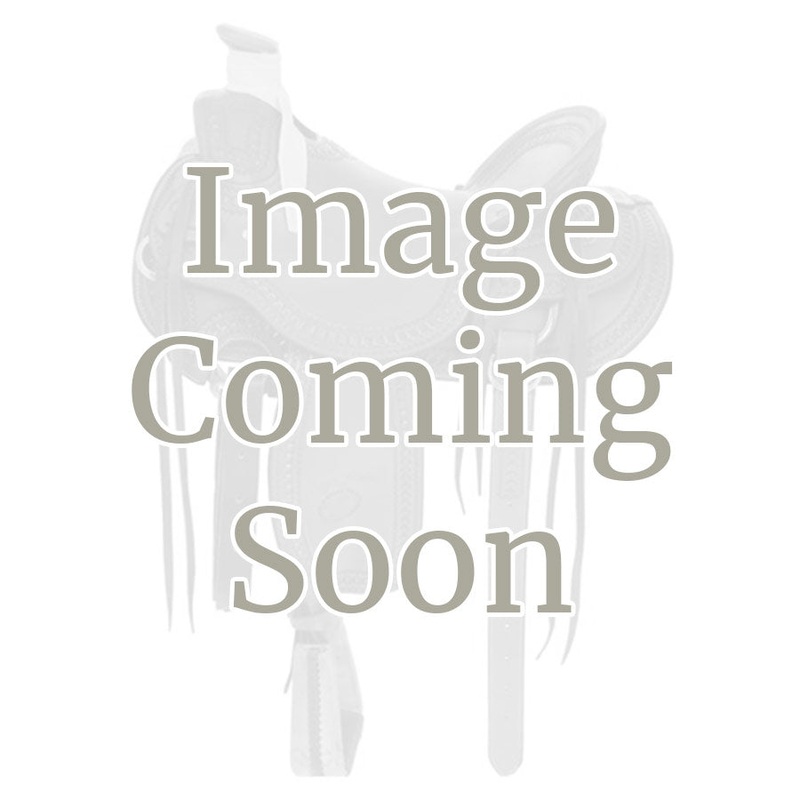 4″ Russet Flank Girth W/ Floral Tooled Billets