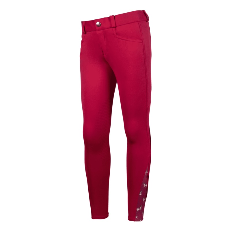 HKM Allure Cheval Silicone Knee Patch Riding Breeches