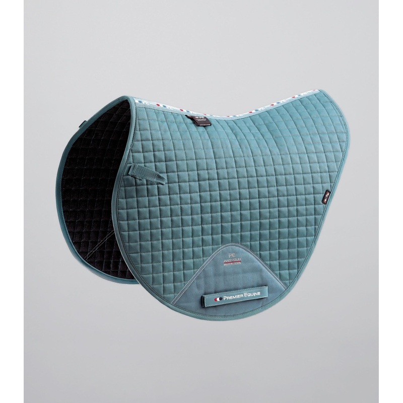 Close Contact Cotton Cross Country Saddle Pad Turquoise