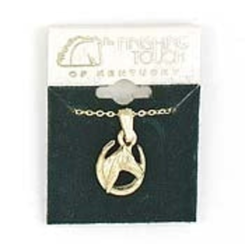 Finishing Touch Horse Head/Horseshoe Necklace
