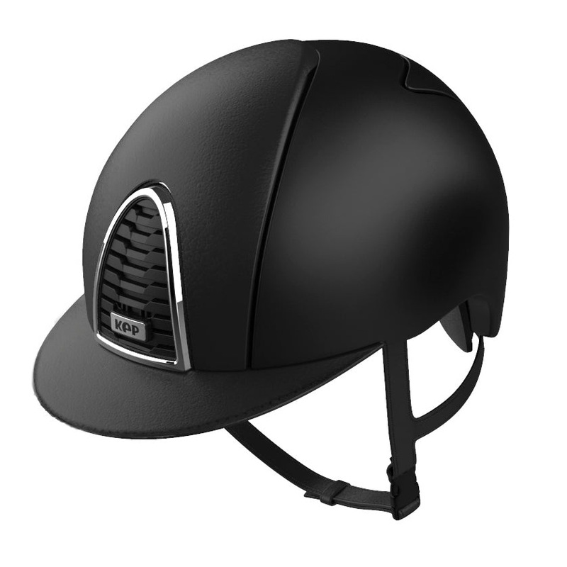 Cromo 2.0 Textile Black | Front, Rear & Visor Black Leather