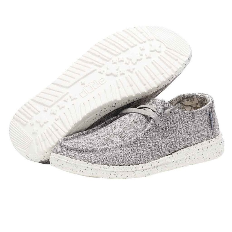 Hey Dude Women’s Wendy L Linen Shoe – Iron
