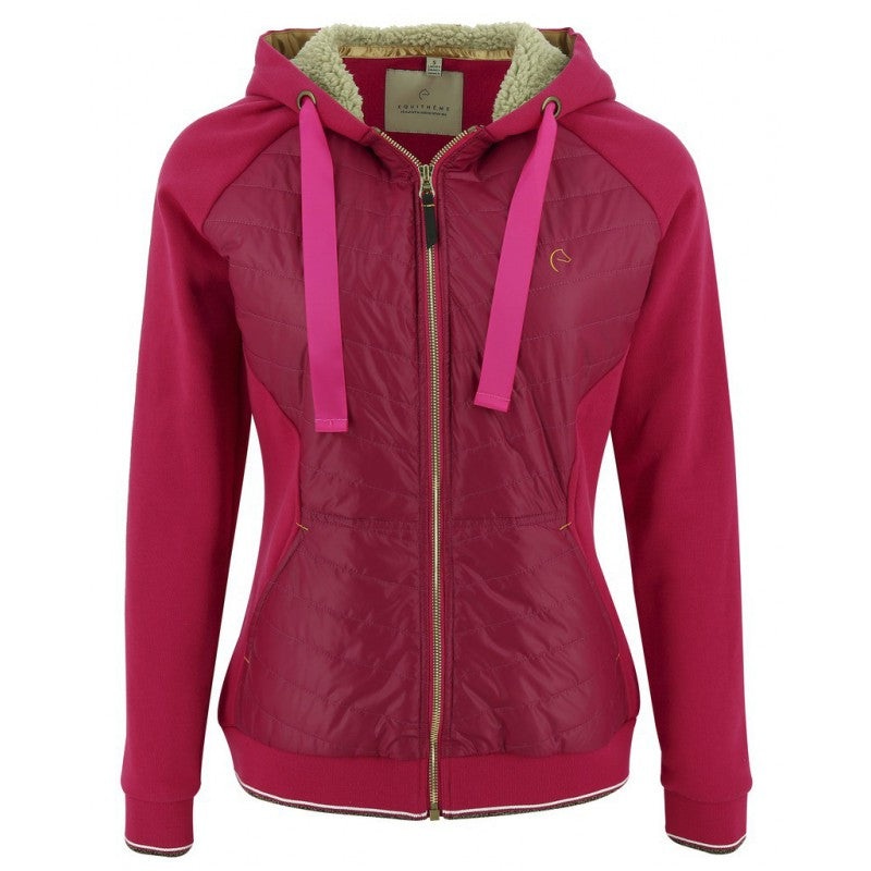 Zipped Sweatshirt with Hood