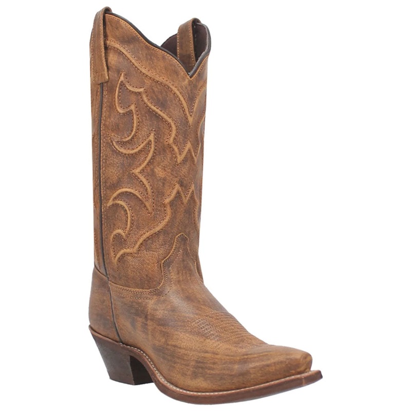 54267 Laredo Womens Reva Cowboy Boot – Honey Sanded