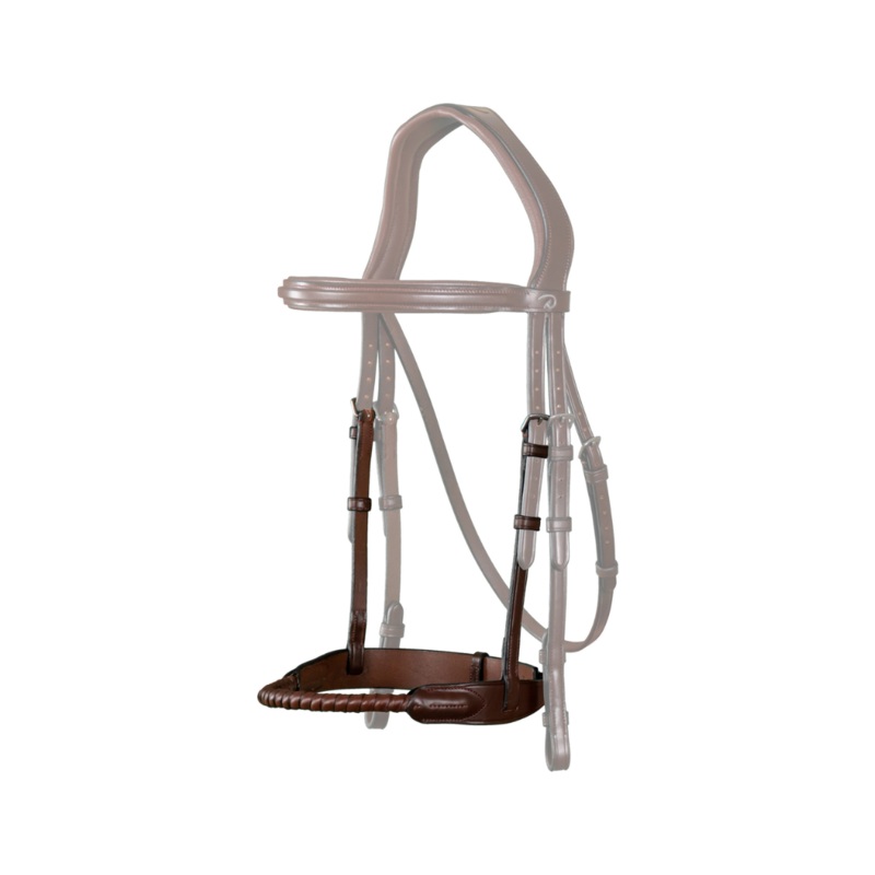 Dy’on Leather Covered Rope Noseband – New English Collection