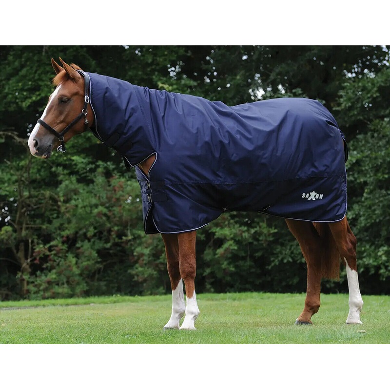 Saxon Defiant 200g Full Neck Combo Horse Turnout Rug, Mediumweight, 2 Colours.