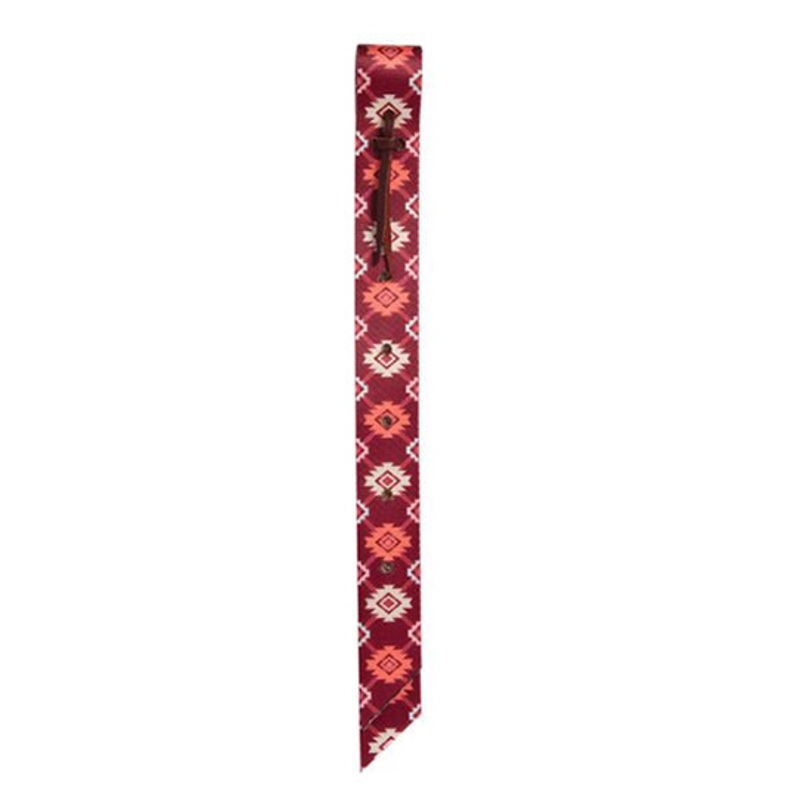 Weaver Leather Patterned Poly Off Billet- Plaid Aztec