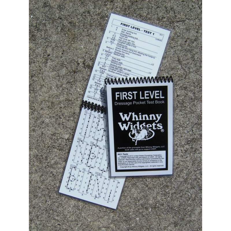 Whinny Widgets 2015 Dressage Test Book – 1st Level