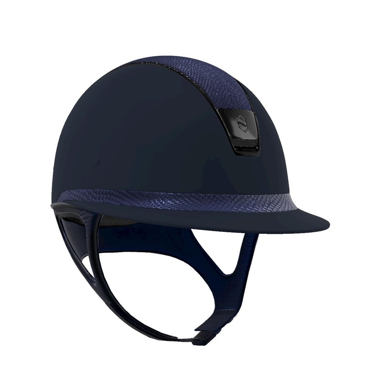 Custom Miss 1.0 Shadowmatt Lizard Top & Frontal Band – Navy (MEDIUM SHELL)
