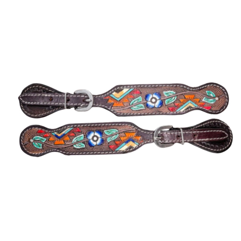 Tough 1 Aztec and Flower Spur Straps