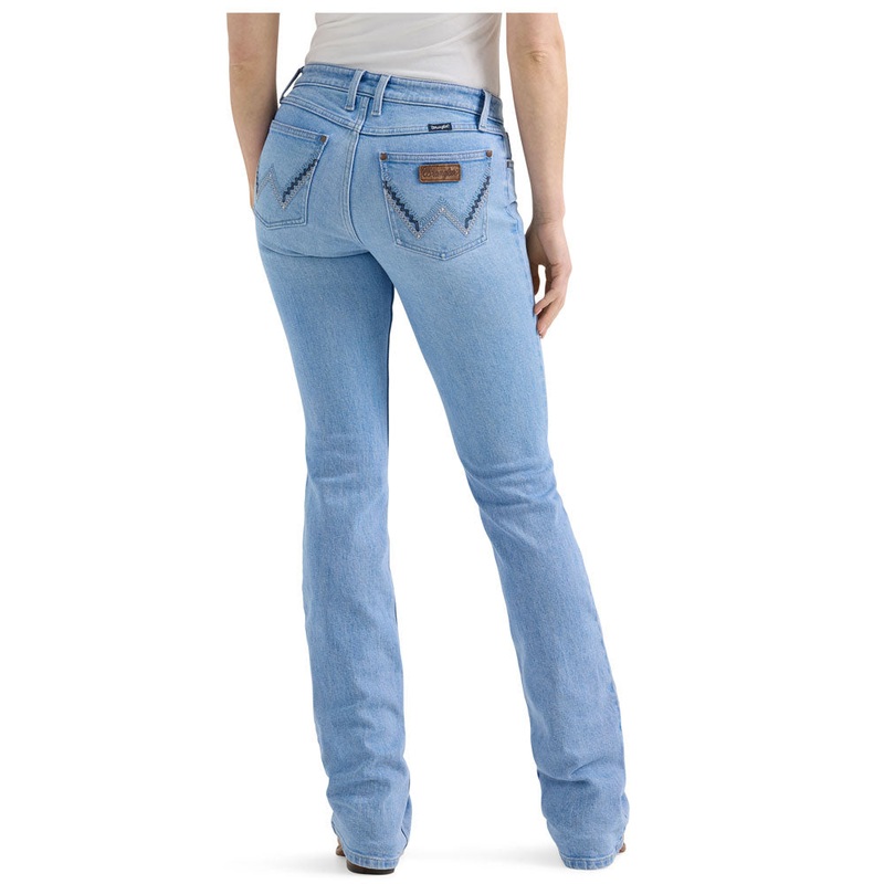 112359358 Wrangler Women’s Retro Mae Mid Rise Bootcut Jean – Kai