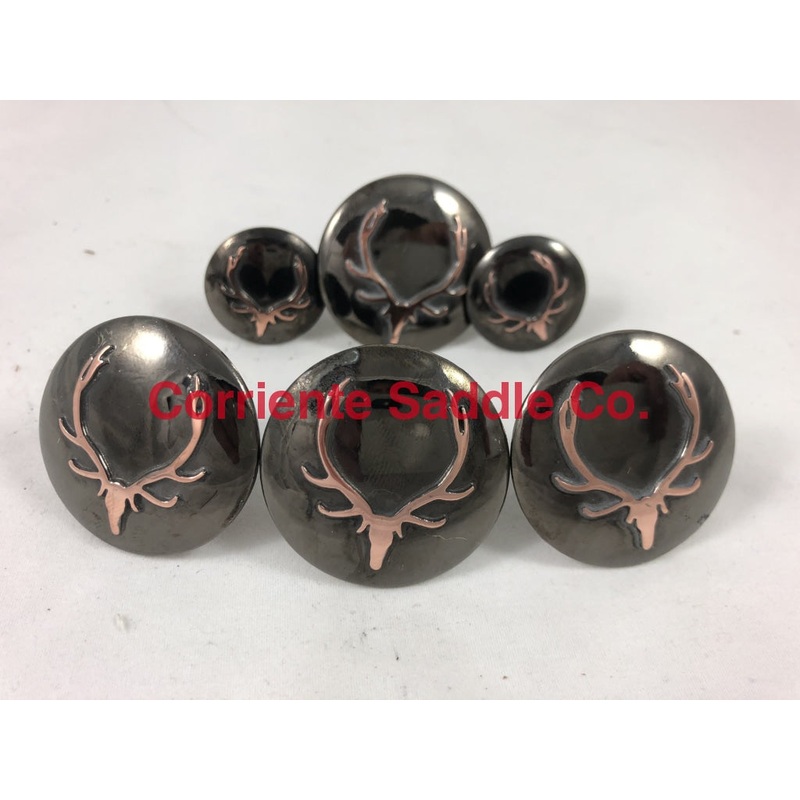 CBCONCH 112E Elk Horn Conchos