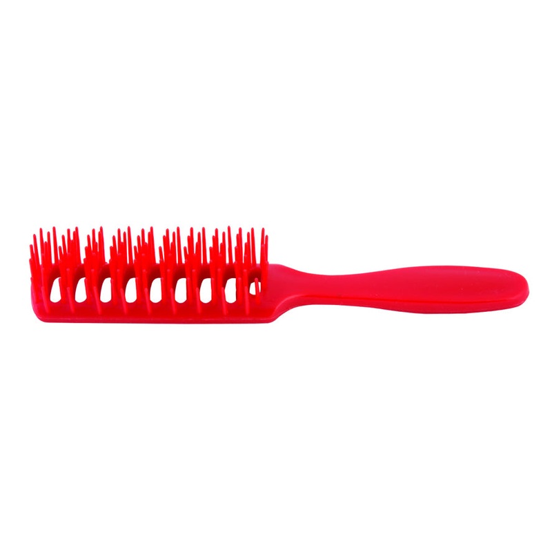 Coolhorse Plastic Mane and Tail Brush-Red