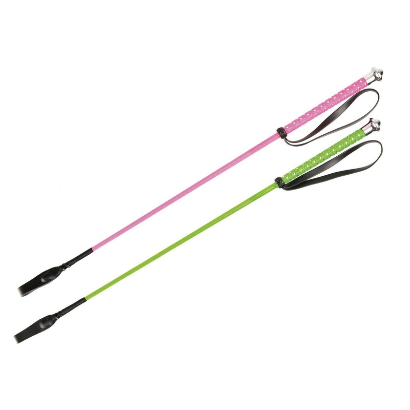 HySCHOOL Neon Riding Whip 24″