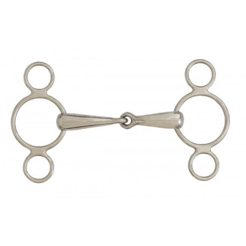 Centaur 2 Ring SS Gag Jointed  Bit