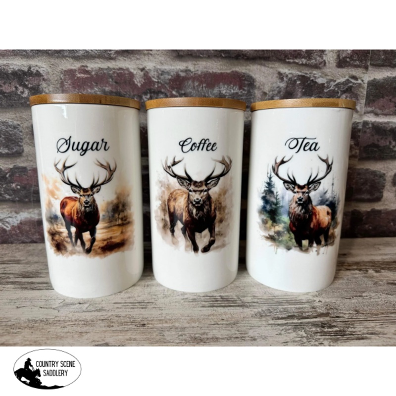 Country Storage Canisters – Red Deer Collection