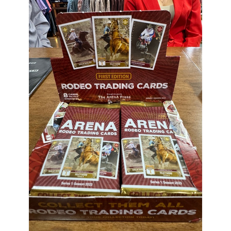Rodeo Trading Card 8 pack