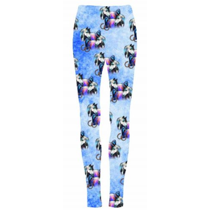 #6461LEG: “Dreamcatcher Horses” leggings