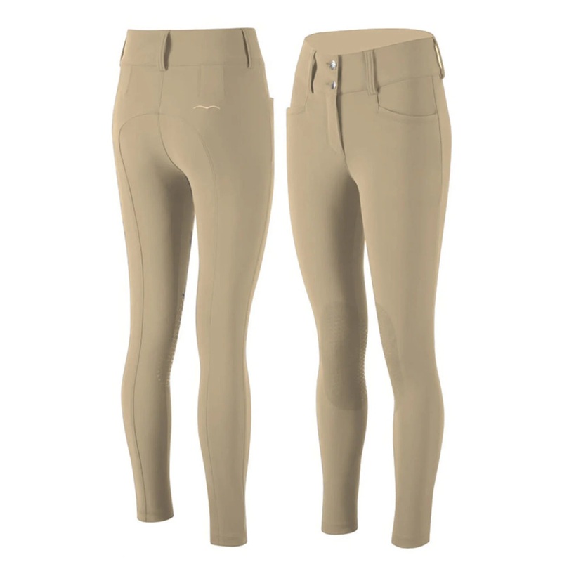 Animo Italia Nico Women’s Knee Breeches, Beige