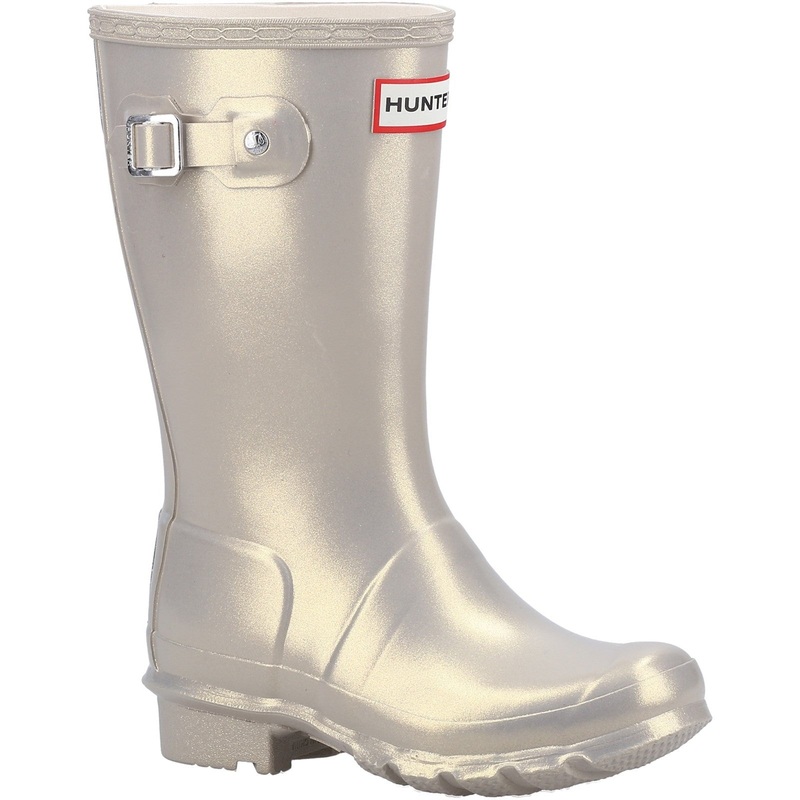Hunter Kid Original Pearlised Wellington Boots