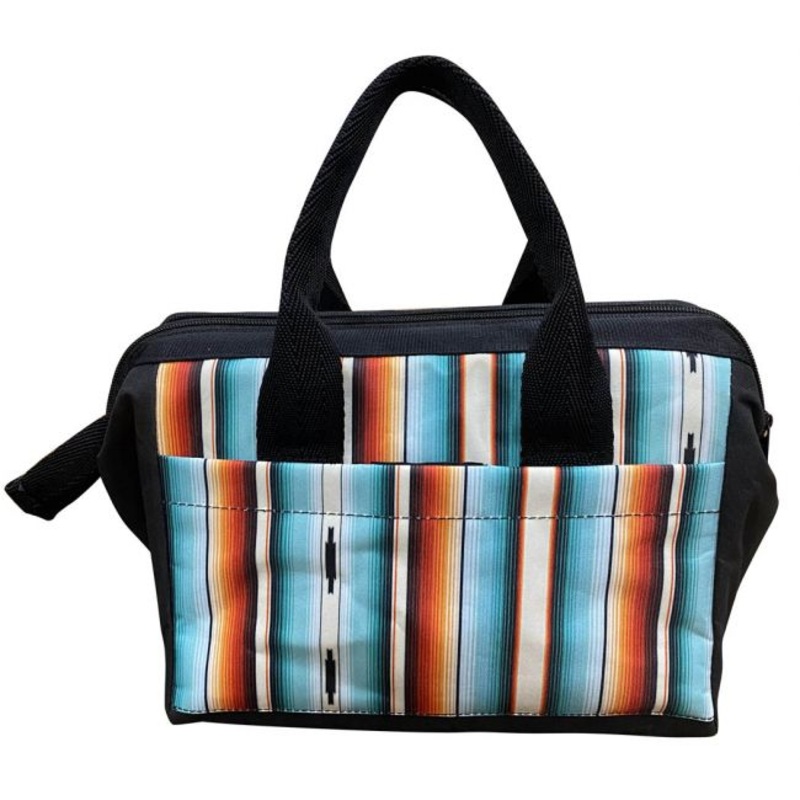 Showman  Durable nylon tote bag w/ serape print