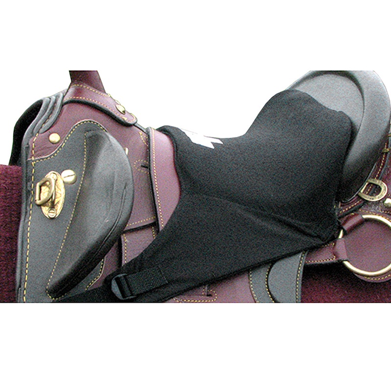 8″ X 10″ Classic Equine Australian Foam Horse Saddle Tush Cushion Seat Black
