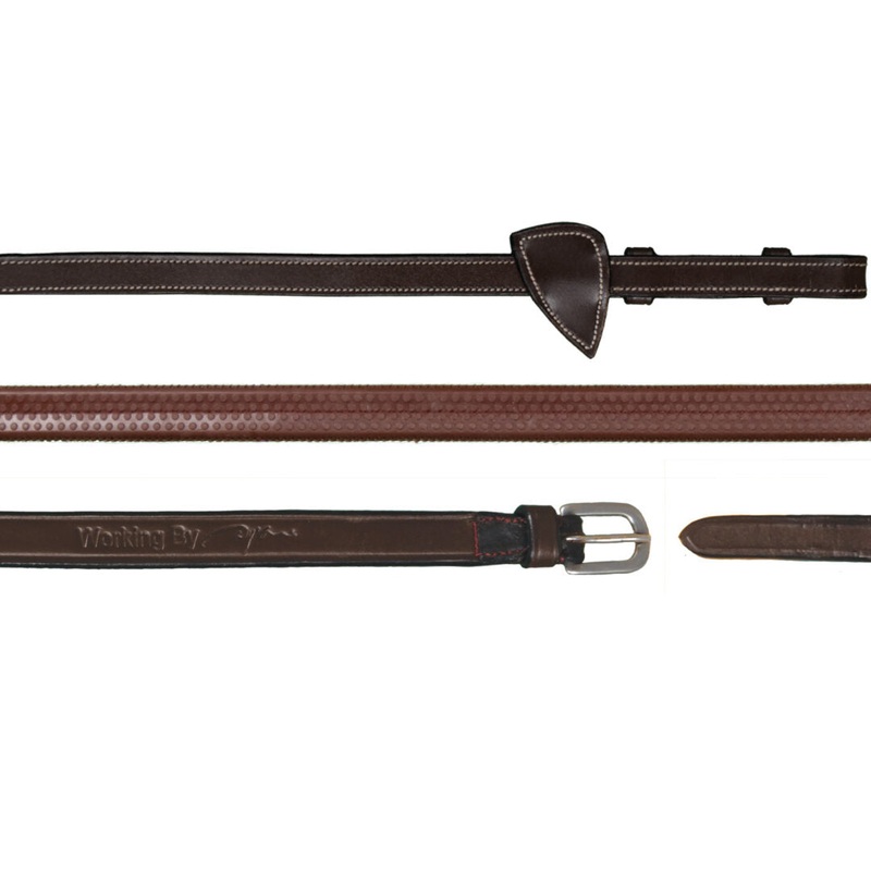 Dy’on 1/2″ Rubber Reins – Working Collection