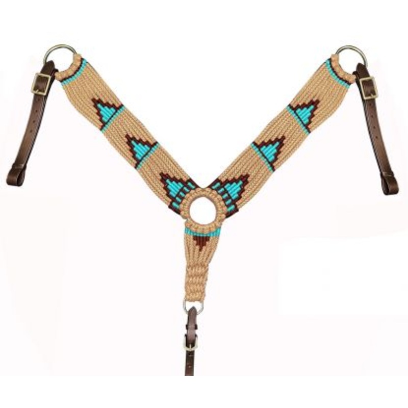 Wool Blend Breast Collar ~ Southwest