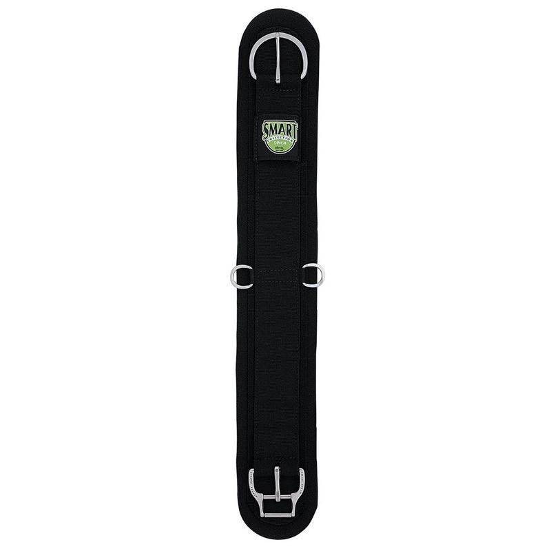 35-2375 Weaver Leather Neoprene Straight Smart Cinch with Roller Buckle – Black