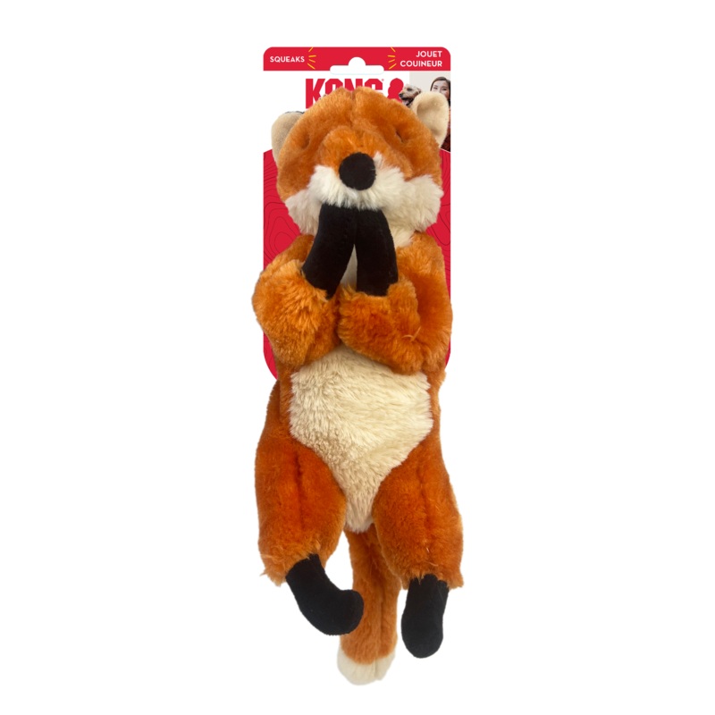 KONG Wild Low Stuff Fox