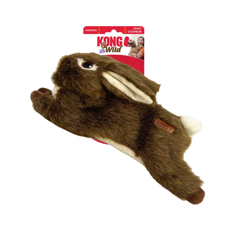 KONG Wild Low Stuff Rabbit